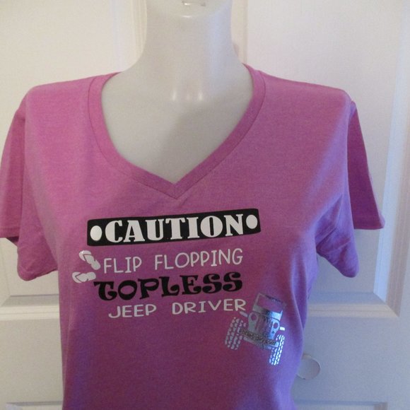 Jeep And Flip Flops T Shirt - Picture 9 of 11